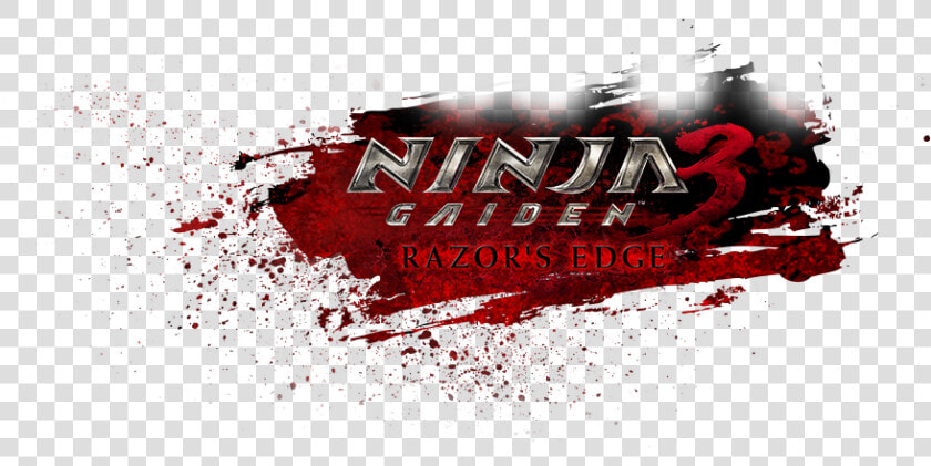 Ninja Gaiden 3 Razor S Edge Logo   Png Download   Ninja Gaiden 3 Logo  Transparent PngTransparent PNG