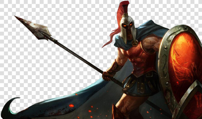 Classic Pantheon Splashart Lol Png Image   Pantheon Png  Transparent PngTransparent PNG