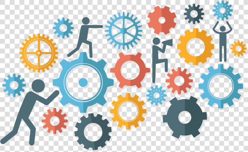 Gears Working Together  HD Png DownloadTransparent PNG