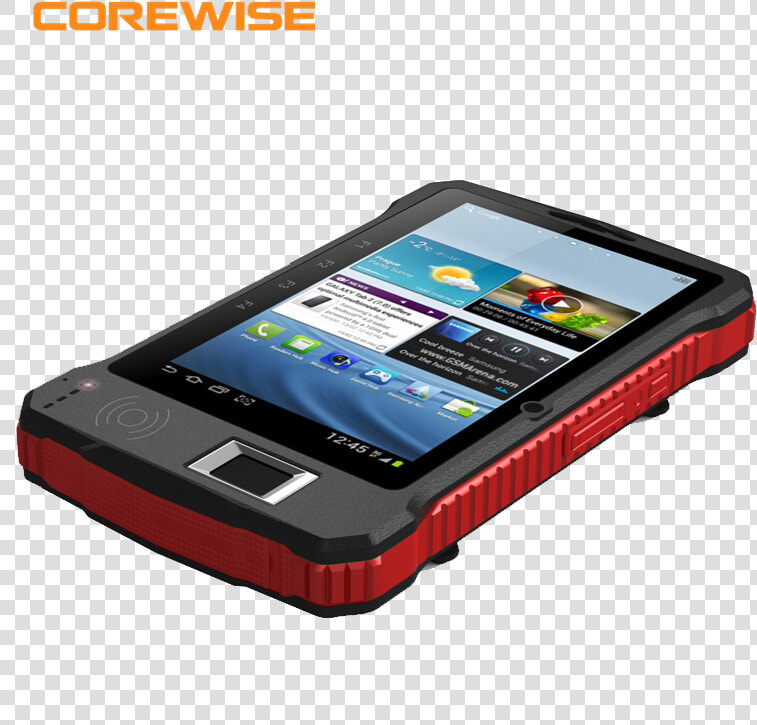 Mobile Android Phone Fingerprint Scanner For Attendance   Biometric Tablet  HD Png DownloadTransparent PNG