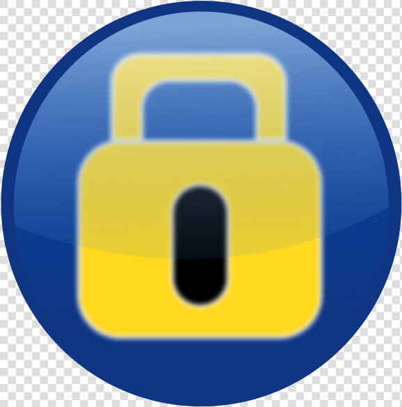Locked Blue Yellow Png Images   Clip Art  Transparent PngTransparent PNG