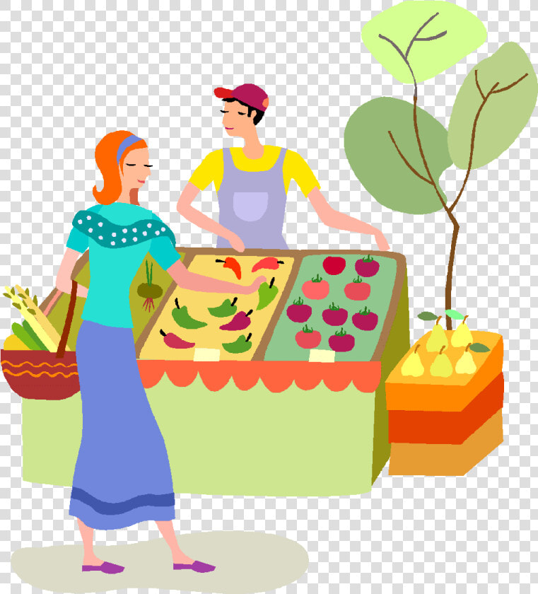 Fruits Clipart Vegetable Store   Market Stall Clip Art  HD Png DownloadTransparent PNG