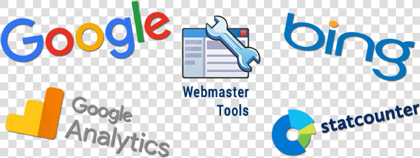 Google Bing Statcounter Webmaster Tools   Graphic Design  HD Png DownloadTransparent PNG