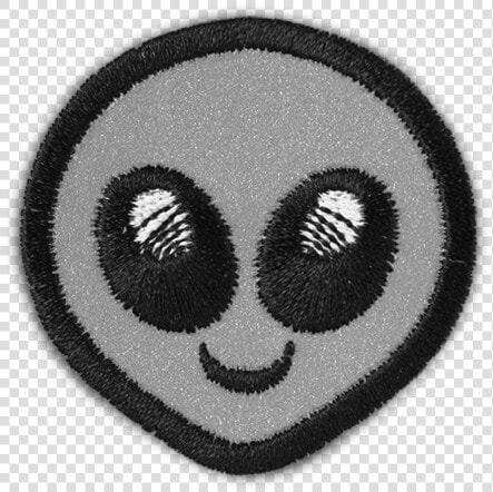 Reflective Alien Face Patch   Circle  HD Png DownloadTransparent PNG