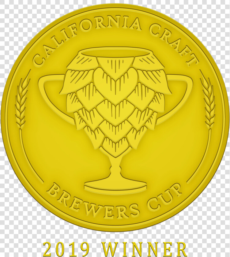 Ccbc Logo Gold   California Craft Brewers Cup Medal  HD Png DownloadTransparent PNG