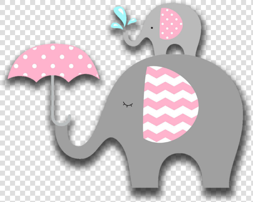  pink  elephant  animals  babyshower  baby  decoration   Elefante Baby Shower Niña  HD Png DownloadTransparent PNG