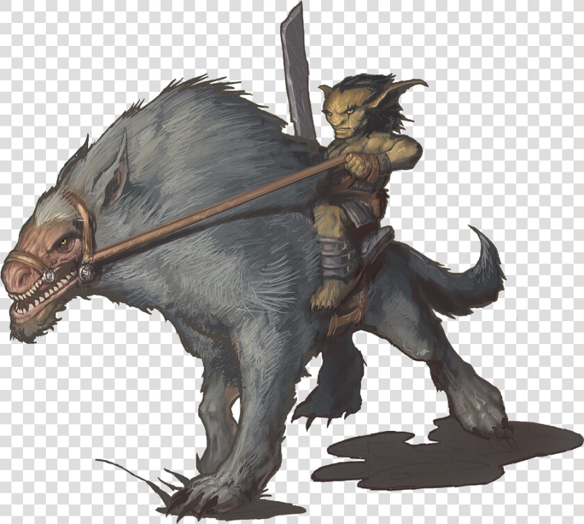 Goblin Montado  HD Png DownloadTransparent PNG
