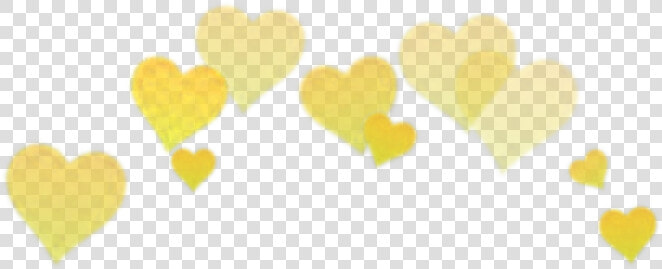  yellow  heart  crown  heartcrown  freetoedit   Yellow Heart Crown Png  Transparent PngTransparent PNG