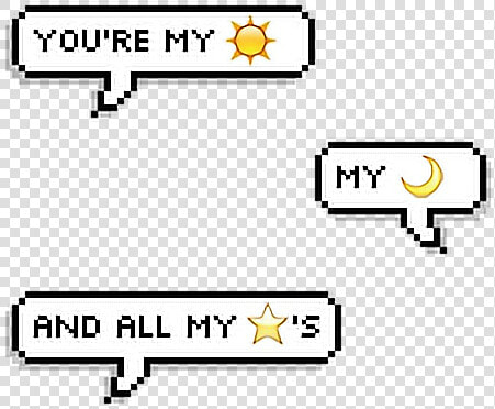  tumblr  png  stars  cute  realitionships  sun  moon   Aesthetic Chat Bubble Png  Transparent PngTransparent PNG