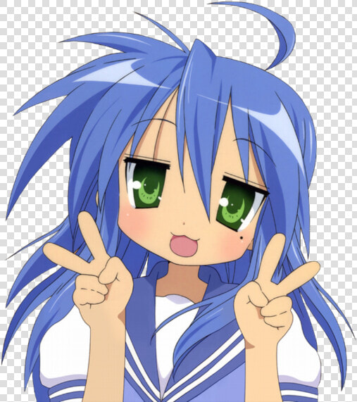 Lucky Star Konata Pose  HD Png DownloadTransparent PNG