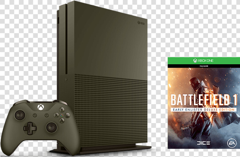 Xbox One S Battlefield 1 Bundle  HD Png DownloadTransparent PNG