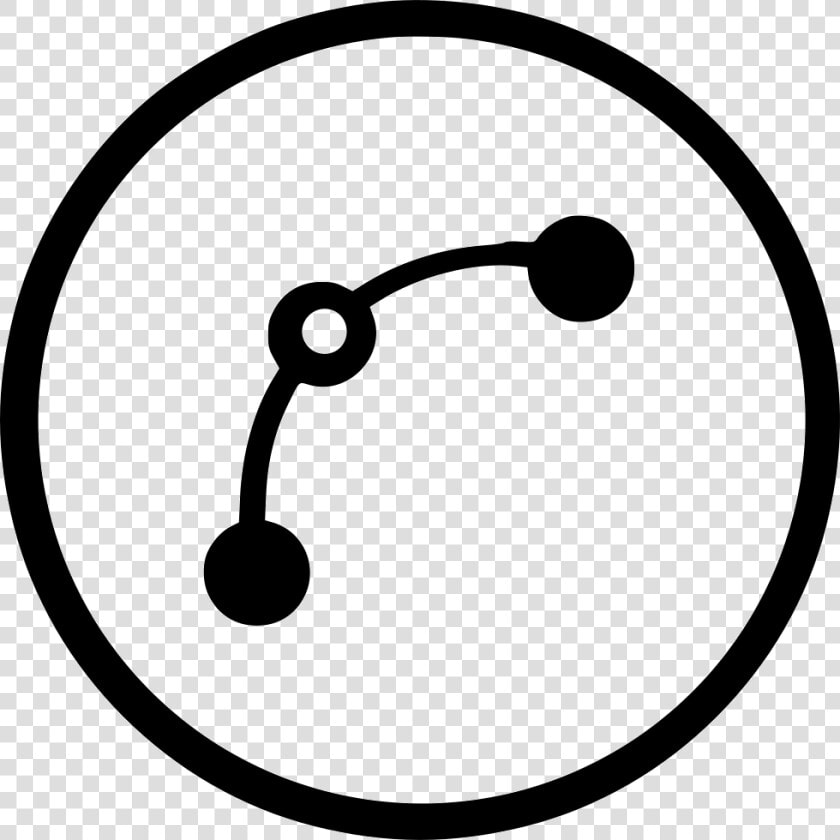 Curve Dots Transform Vector Line   Circle  HD Png DownloadTransparent PNG