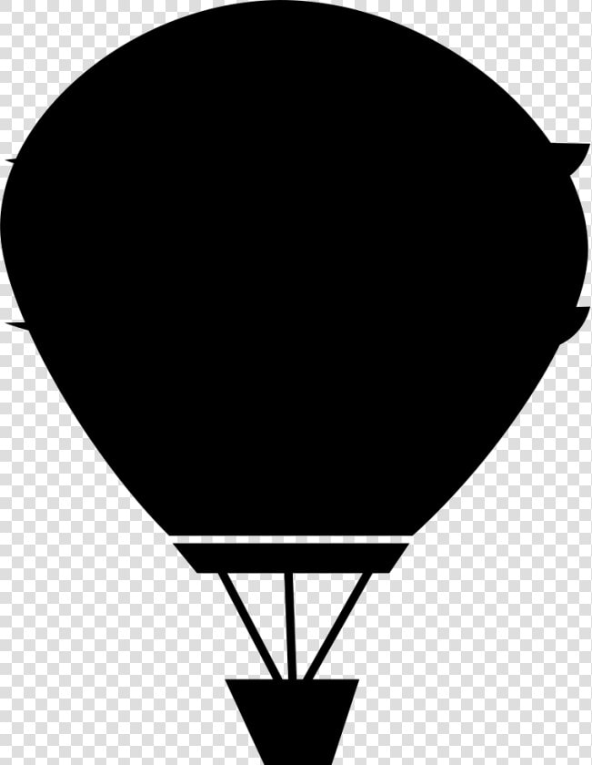 Hot Air Balloon Silhouette Png   Png Download   Hot Air Balloon Black  Transparent PngTransparent PNG