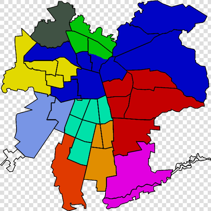 Mapa Cuerpos De Bomberos  Ciudad De Santiago De Chile   Mapa De Las Comunas De Santiago  HD Png DownloadTransparent PNG