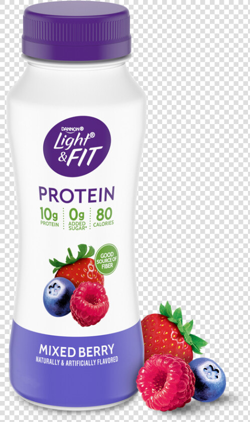 Mixed Berry Protein Smoothie   Light And Fit Mixed Berry  HD Png DownloadTransparent PNG