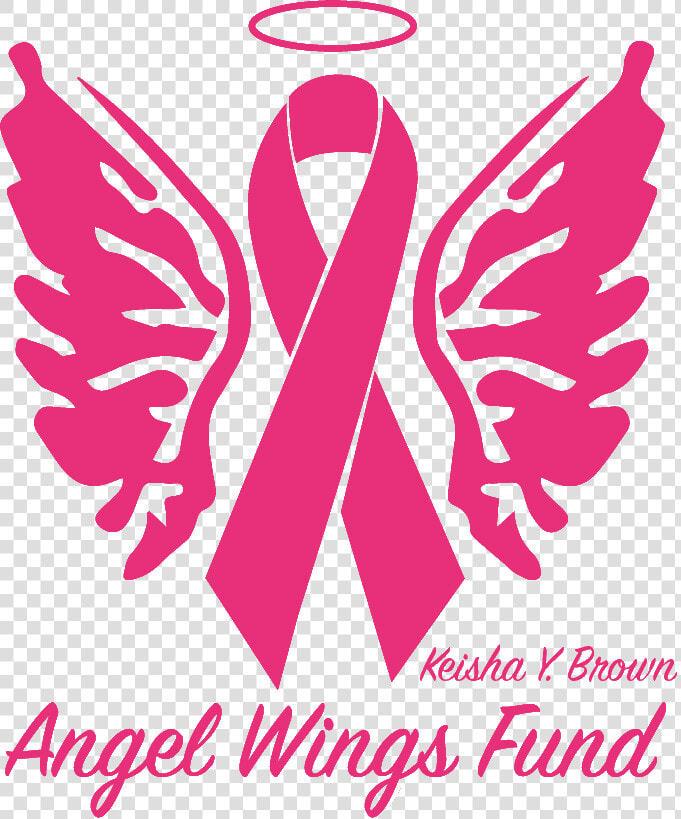 Angel Wings Fund   Breast Cancer Angel Png  Transparent PngTransparent PNG