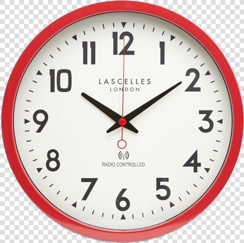 Clock Png Transparent Image   Radio Controlled Large Wall Clock  Png DownloadTransparent PNG