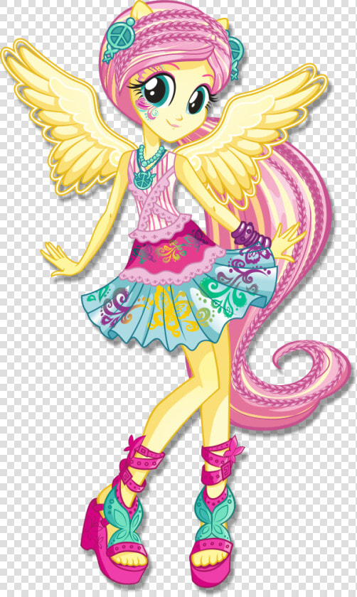 My Little Pony Equestria Girls Rainbow Rocks Fluttershy  HD Png DownloadTransparent PNG