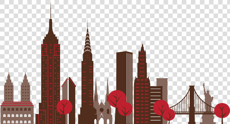 Skyline Transparent Gotham  HD Png DownloadTransparent PNG