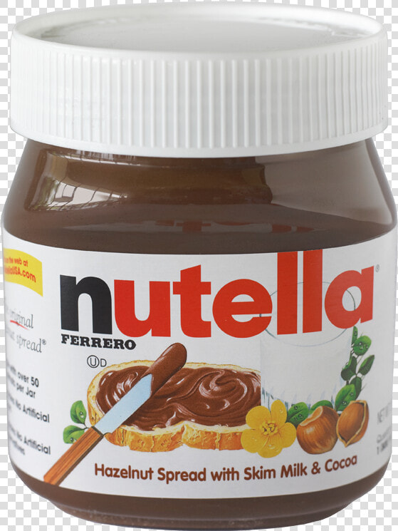 Transparent Nutella Png   Hazelnut Spread Nutella  Png DownloadTransparent PNG