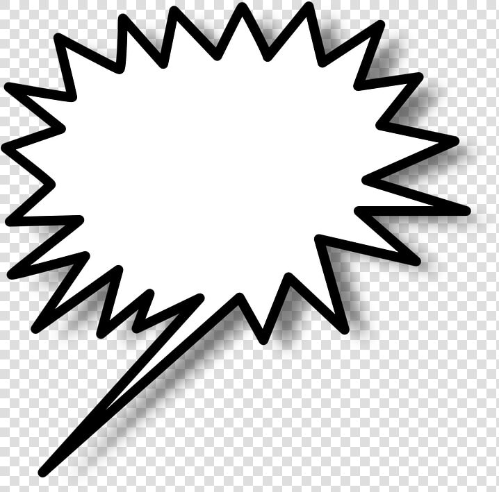 Bolha Do Discurso  Balão De Fala  Balão  Bolha  Fala   Star Burst Clip Art  HD Png DownloadTransparent PNG