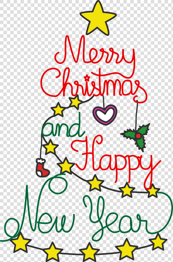 More Free Merry Christmas And Blessed New Year Png   Merry Christmas And Happy New Year Free  Transparent PngTransparent PNG