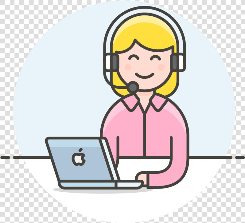 Customer Service Woman Icon   Customer Service Icon Woman  HD Png DownloadTransparent PNG