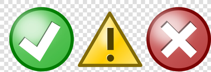Tick  Asterisk  Cross  Red  Green  Yellow  Check   Green Yellow Red Sign  HD Png DownloadTransparent PNG
