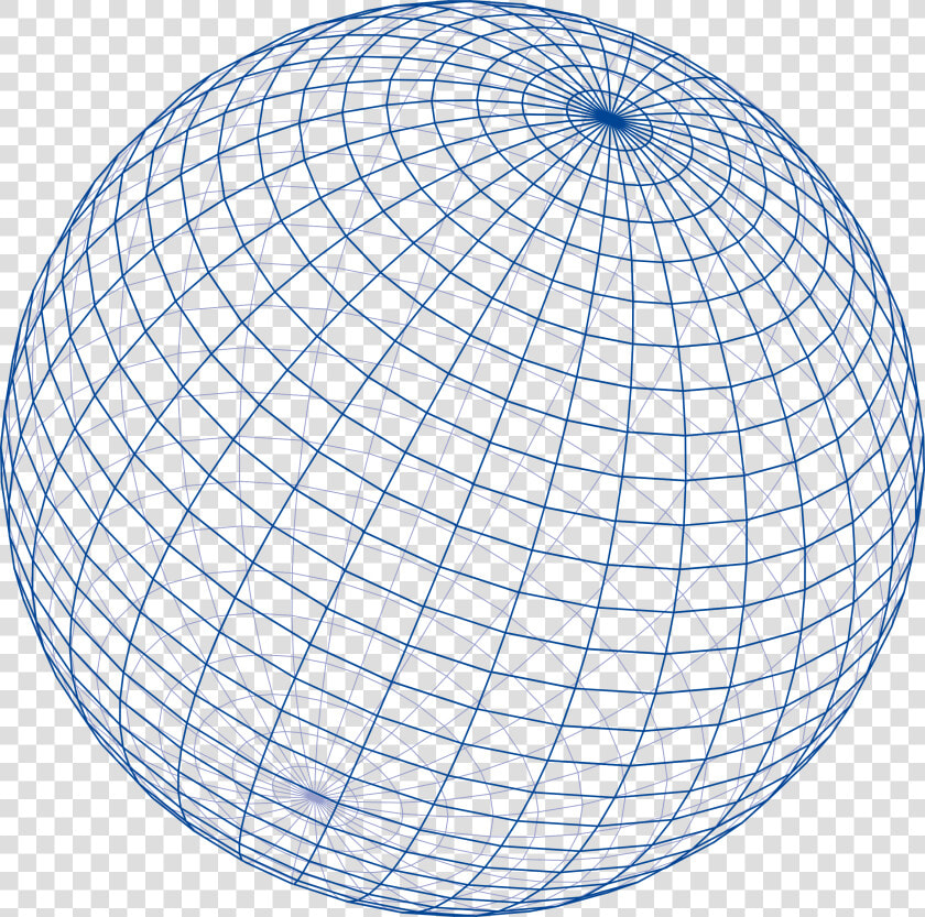 Blue Grid Sphere   Grid Sphere Png  Transparent PngTransparent PNG