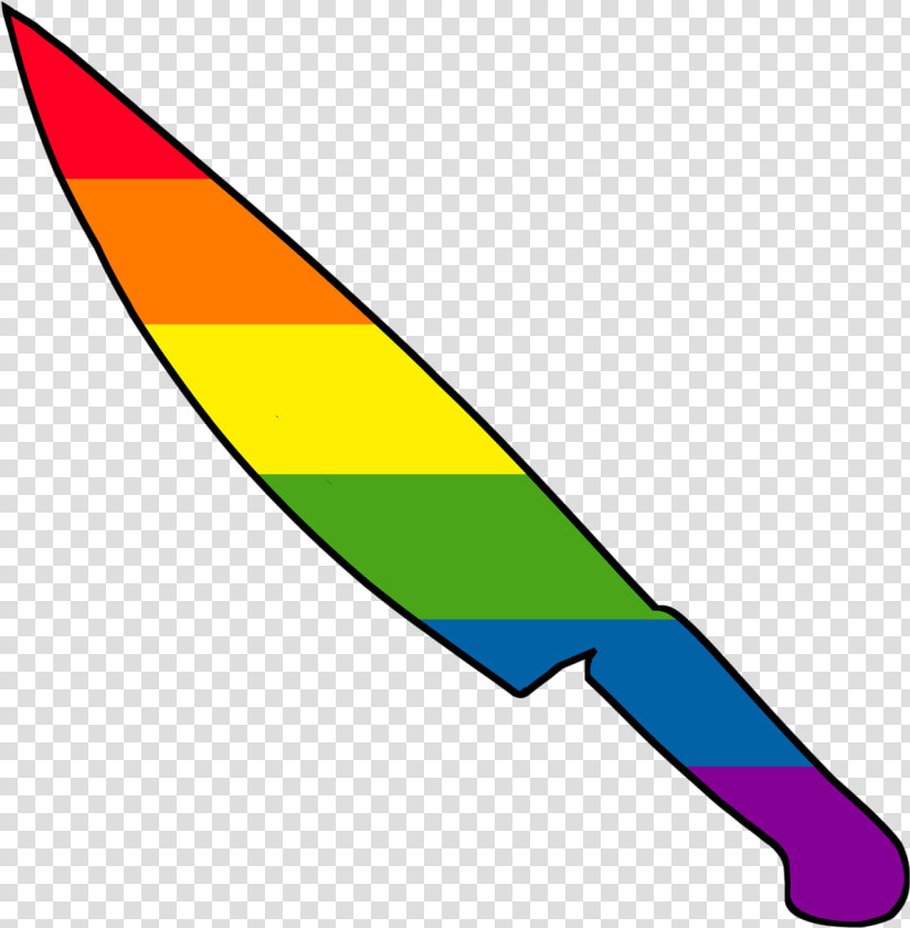 Gay Knife Clipart   Png Download   Gay Pride Emojis Discord  Transparent PngTransparent PNG