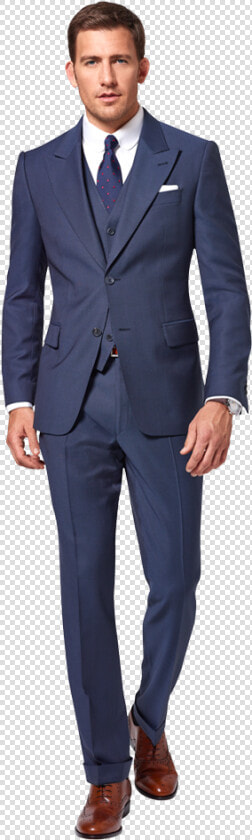 Clip Art Dolzer Man Blauer Dreiteiler   Hugo Boss Dark Blue Suit  HD Png DownloadTransparent PNG