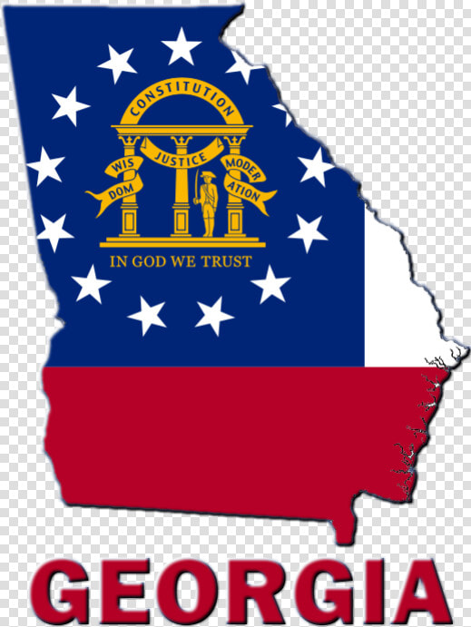 Louisiana State Seal Vector   Georgia State Flag 2017  HD Png DownloadTransparent PNG