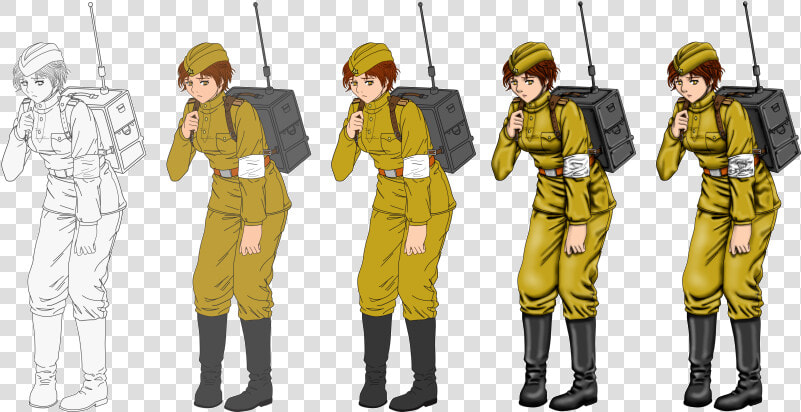 Soldier Military Clipart Ww Russian Empire Anime Transparent   Russian Soldier Anime  HD Png DownloadTransparent PNG