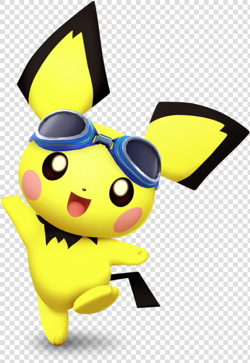 Goggles Clipart Swimming Stuff   Pichu Smash 4  HD Png DownloadTransparent PNG