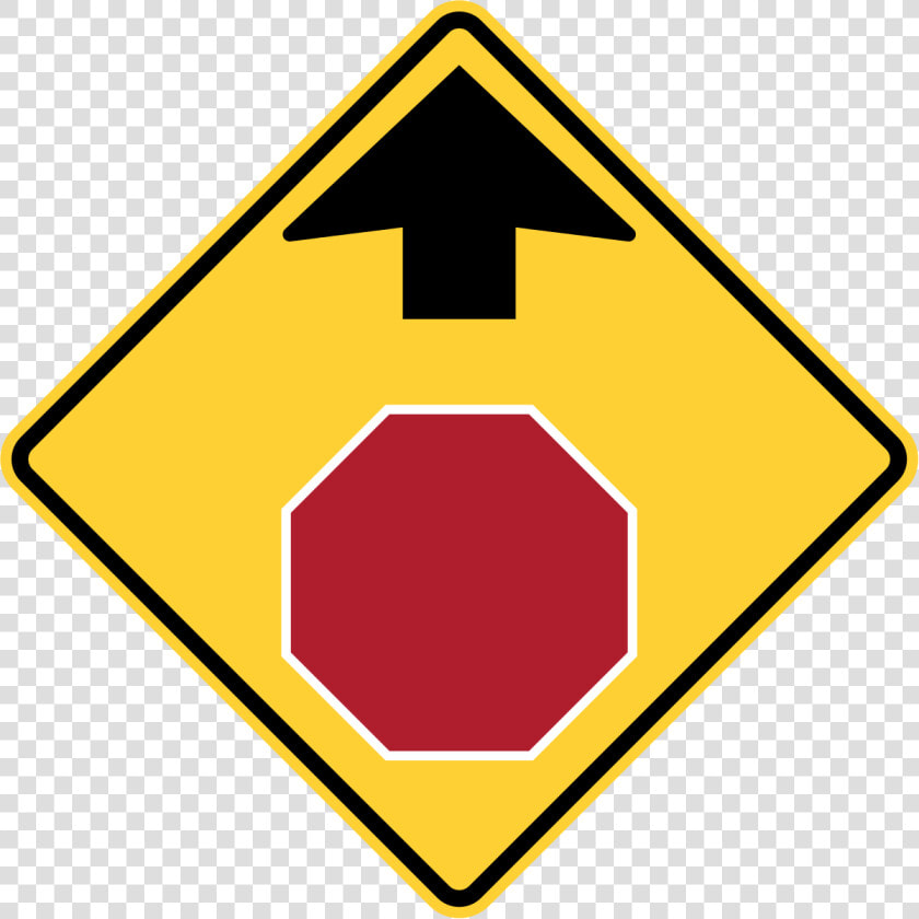 Stop Ahead Sign  HD Png DownloadTransparent PNG