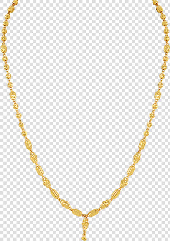 Necklace Gold Rope Chain Jewellery   Simple Gold Mangalsutra Designs  HD Png DownloadTransparent PNG