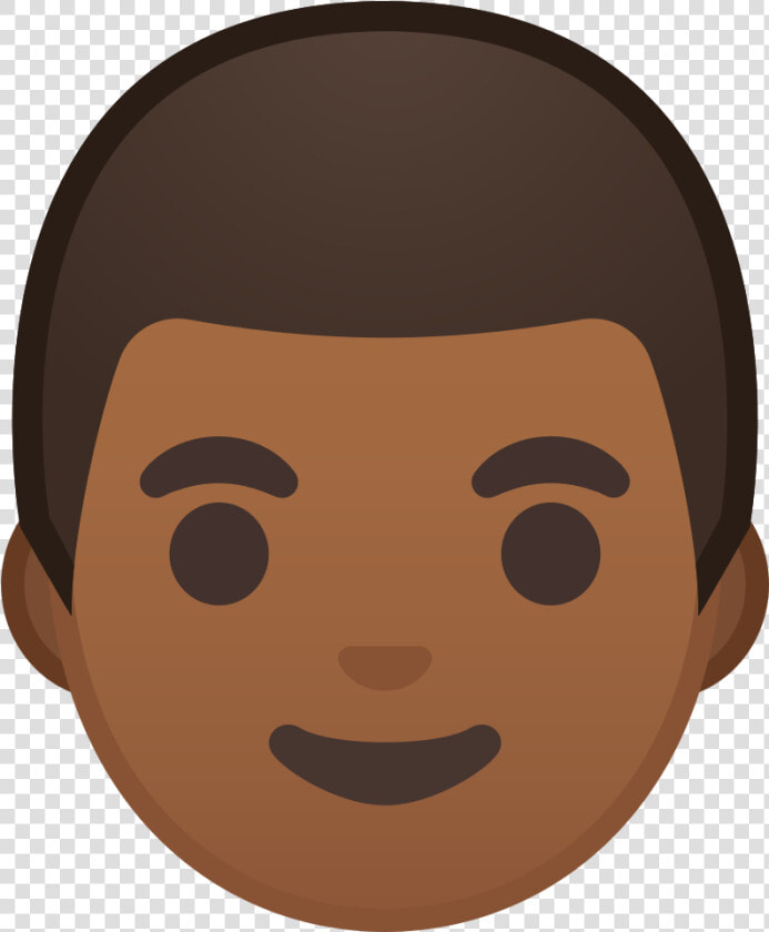 Man Medium Dark Skin Tone Icon   Emoji Man Medium Skin  HD Png DownloadTransparent PNG