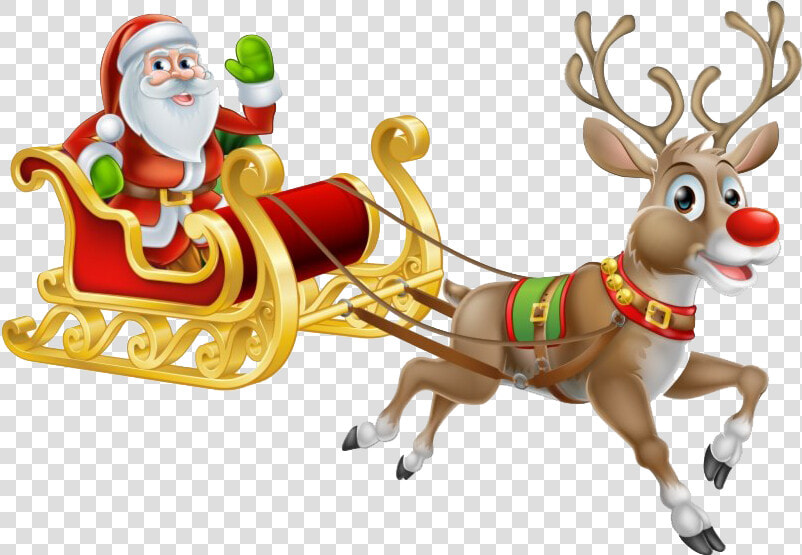 Rudolph Christmas Png Photo   Santa Claus Reindeer Rudolph  Transparent PngTransparent PNG
