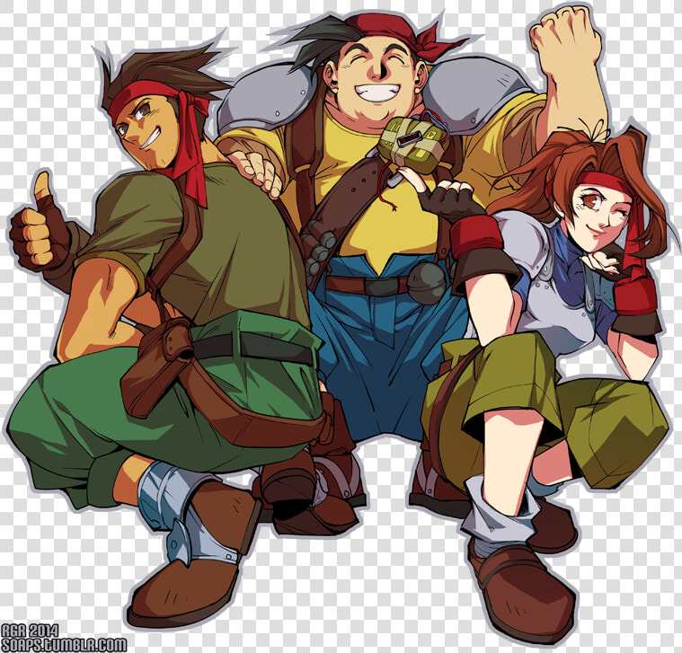 Final Fantasy Vii Wedge  HD Png DownloadTransparent PNG