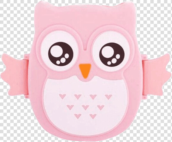 Petite Bello Lunch Box Pink Owl Lunch Box   Owl Lunch Box  HD Png DownloadTransparent PNG