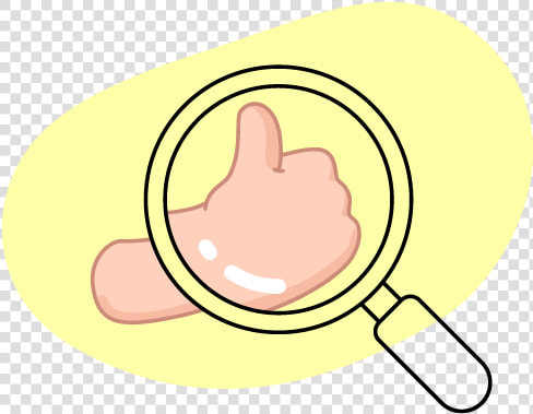 Ilustración De Mano Aumentada Con Lupa Ahorra Gratis   Not Stack  HD Png DownloadTransparent PNG