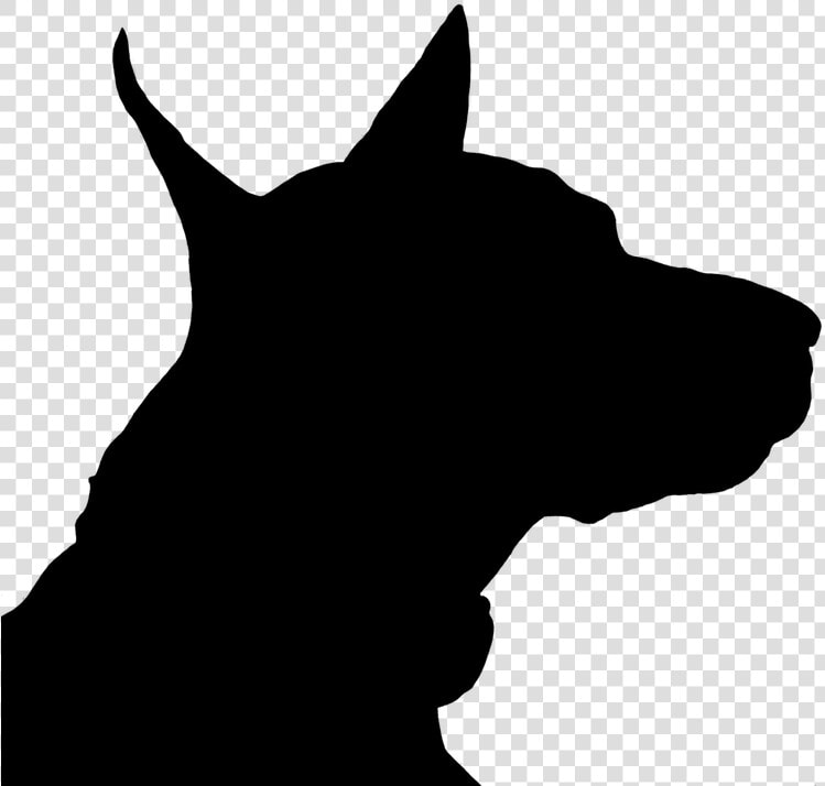 Transparent Dog Head Clipart Black And White   Siluetas De Perros Png  Png DownloadTransparent PNG