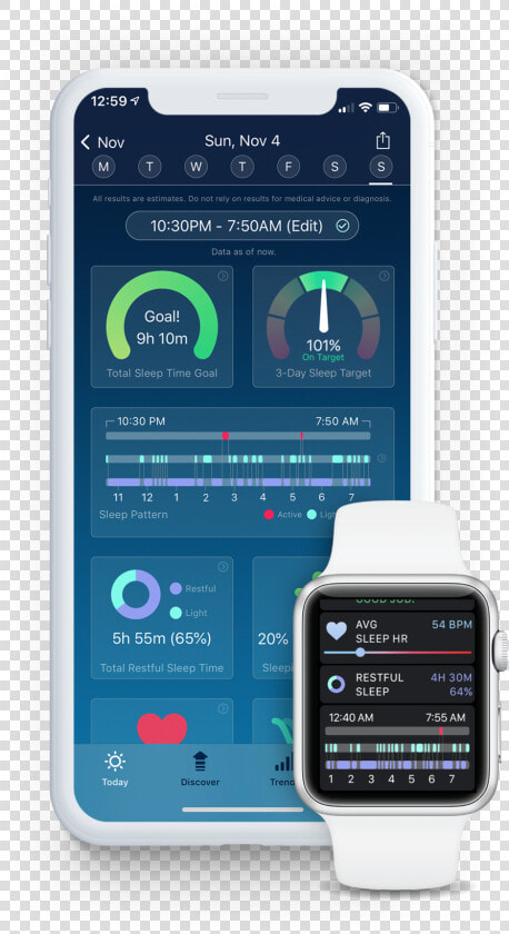 Sleepwatch Ios App Store Renderings 5 8 In V1   Apple Watch  HD Png DownloadTransparent PNG