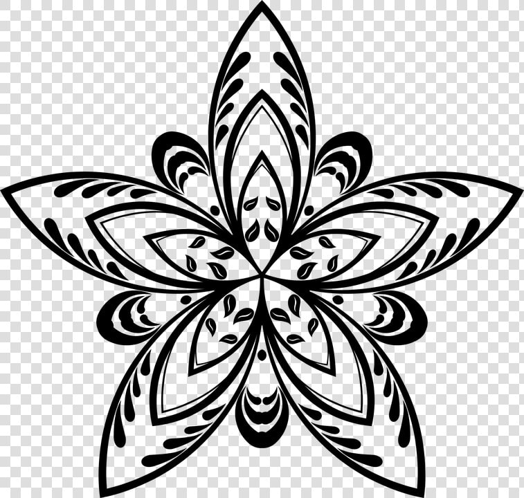 Transparent Sterne Clipart   Line Art Stars Clip Art  HD Png DownloadTransparent PNG