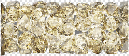 Swarovski 5951 Fine Rocks Tube Bead 15mm Crystal Golden   Diamond  HD Png DownloadTransparent PNG