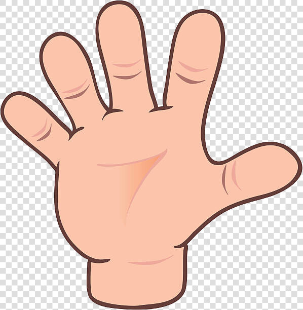 Hand Clipart High Five   Hand High Five Cartoon  HD Png DownloadTransparent PNG
