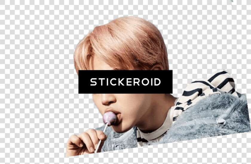 Bts Jimin Having Lollypop   Jimin  HD Png DownloadTransparent PNG