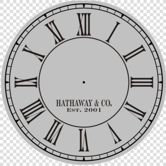 Transparent New Year Clock Clipart   Roman Numeral Clock Face  HD Png DownloadTransparent PNG