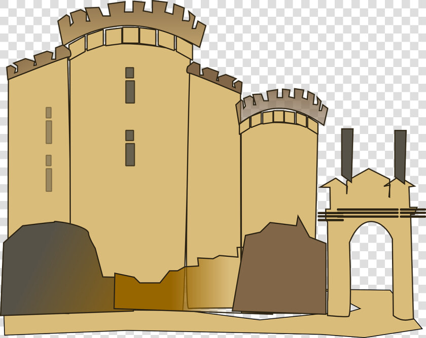 Castle Clip Cartoon   Storming Of The Bastille Clipart  HD Png DownloadTransparent PNG