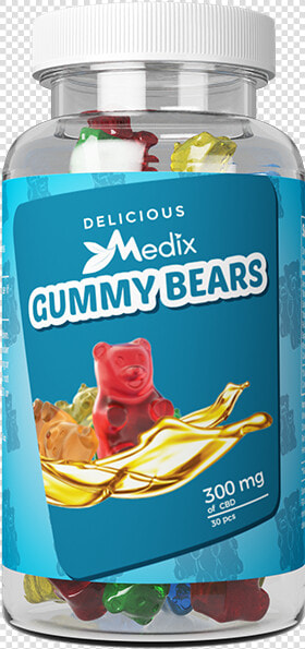 Gummy Bears   Medix Cbd Gummies  HD Png DownloadTransparent PNG